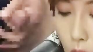Japanese News Reporter Bukakked While Giving The News