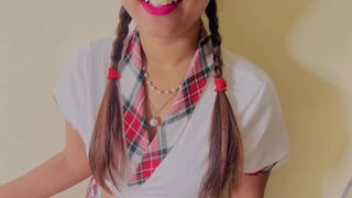 Desi Indian college girl first year sneak out of college fucking in outdoor full dirty talk with sex