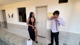 I Go Into My Coworker's Bathroom to Fuck Her