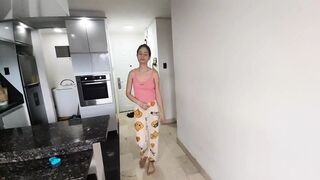 stepfather fills his stepdaughter's pussy with cum