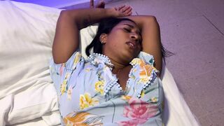 Stepmother Helps Stepson to Reduce an Erection and Ends up Creampied