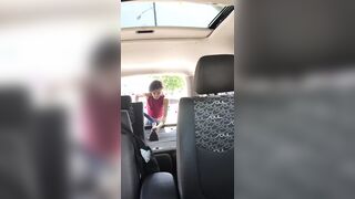 Haybabe at the Carwash