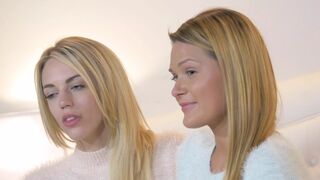 Abby Cross And Blake Eden Like To Scissor Then Taste Their