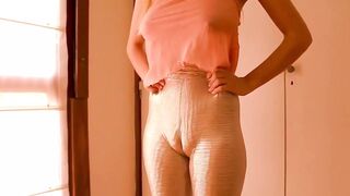 Homemade Video Playing with Busty Amateur Latina's Pussy and Booty