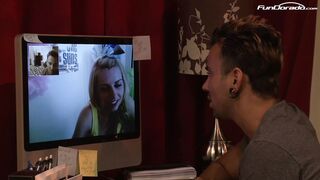 Blondine 24 Jahre beim onlinedating kennengelernt und abends direkt gebumst