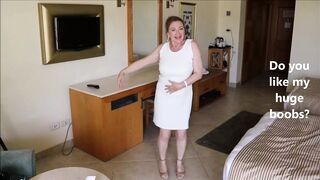 Cougar granny seducing you. Compilation.