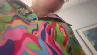 Almost Caught Pee and Masturbate Waiting the Doctor