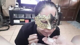 Cum in Mouth and Spit by Gorgeous Pinay