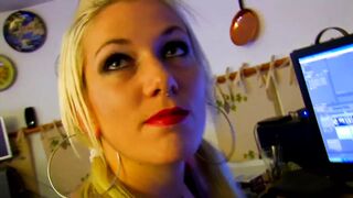 Public – Milky girl with natural tits fucks and gives a blowjob