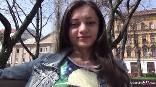 German Scout - Tiny Teen Shirma Malati Pickup for Casting Fuck