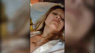 lusi, hot and unsatisfied wife masturbates