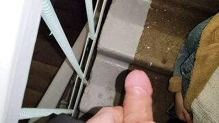 They left the sperm on the doorsteps of the apartment
