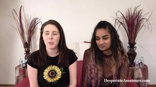 Casting Indie and Kama Sutra hot Indian Desperate Amateurs suck cock and get their pussies stretched