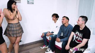 Lara Cruz Teaches Several Young Friends How to Bang a Real Pornstar. Take Notes!