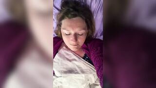 Cum face of a hot, sweaty, MILF!