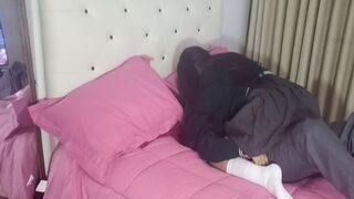 Hot 18 Year Old College girl Having Secret Sex, We Almost Got Caught