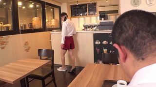 Foot fetish at work as a leg slave Vol. 3 - Female subordinate made ejaculate repeatedly