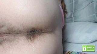 Very Interesting Hairy Toy in My Hairy Ass and a Bit of Hairy Ass Silent Farting in the End