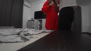Cheating for debt. Husband pays with his wife's friend. Real
