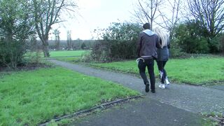 Brittany Bardot rammed from bellow by big dick of Luke