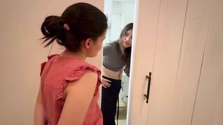 Giving orders to a stranger in a public bathroom