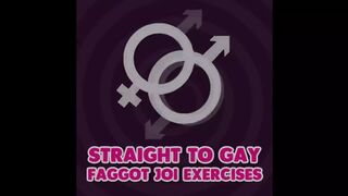 Straight to Gay Gay JOI Exercises