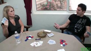 Pregnant Stepsister Learns to Play Poker Then I Poke Her