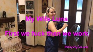 MILF Buggered by the Boss Before Work