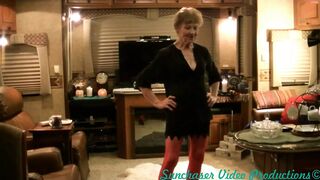 Granny makes a sex video for neighbor's stepson who's in the army