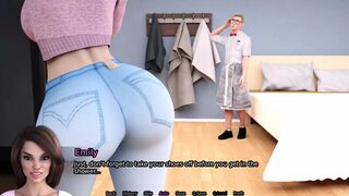 Sexbot #2 Emily Pushed Alexa Head Deeper on My Cock and Gave Me a Deepthroat.