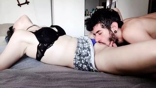 Young Couple Has Romantic Sex: She Came Many Times