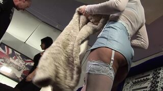 Black Angelica And Britney Get Rammed By Two Guys