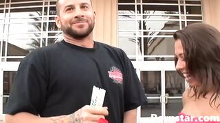 Hot Rachel Starr Rides Big Rod for a Creampie