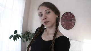 FIRSTANALQUEST - Anal porn is this young girl's ultimate sexual fantasy