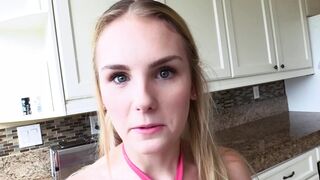 Natalie Knight Energetically Bounces Her Pussy up and Down a Big Dick