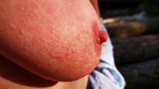 Nettle Punishment Day - Ass, tits and vagina in public - DC