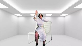 Granny Princess Leia: Darth Tochter Fucks Darth Vader