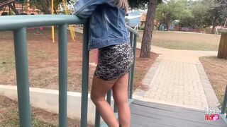 Naughty Wife Get Hot After Taking a Walk in the Park