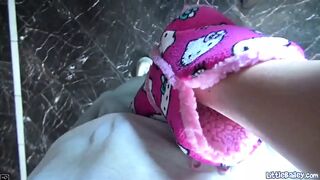 Little Bailey Masturbates Her Teen Pussy