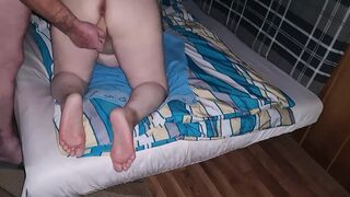 Granny Is Fucked with Dildo and Cock at The Same Time