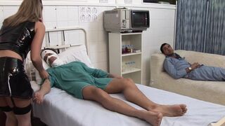 Amy Azurra And Kaia Kane Take Care Of A Patient With A Good Suck And Fuck