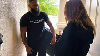 Hotwife Gets Naughty Massage Interracial