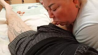 I can't stop and stop sucking my son-in-law's dick