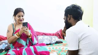 SEXY MADAM DON'T DONT CONTROL HERSELF TO FUCK WITH HER BIG COCK STUDENT