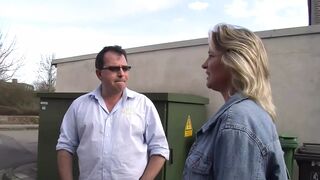 Horny mature gets picked up from the street and screwed