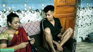 Indian hot aunty hardcore sex! Uncle caught us naked!
