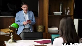 TUSHY, Anal-loving college student seduces her professor