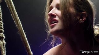 Deeper. Ashley Lane explores her anal kinks & rope bondage
