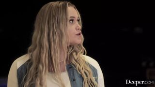 Deeper. Petite Blonde Beauty Chloe Submits To Her Dream Man