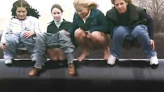 Peeing from a Pipeline